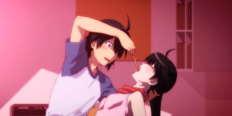 monogatari scene